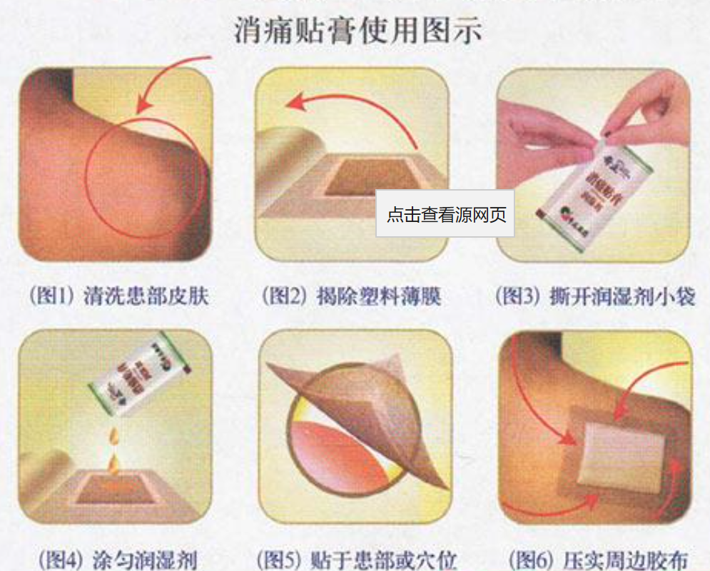 如何正确使用奇正消痛贴膏呢？